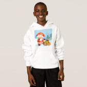 Adorables Weihnachten mit Geschenken Hoodie (Vorne ganz)