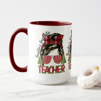 Adorables Weihnachts-Lieblingslehrer-Tasse Tasse
