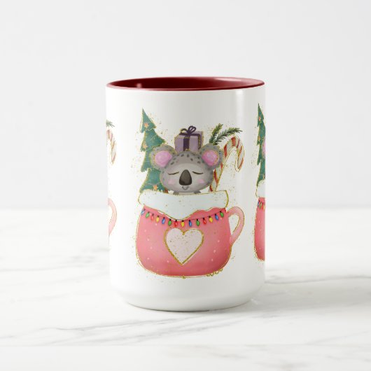 Adorables Wertvolles Tier Koala Tasse (Zentrum)