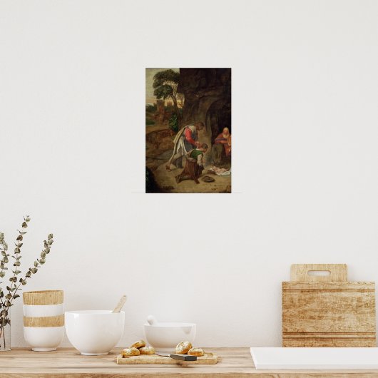 Adoration of the Shepherds, 1510 Poster (Küche)