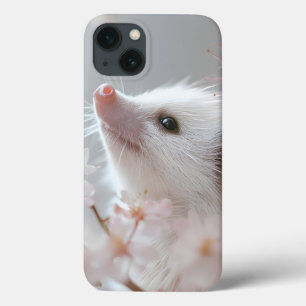 Adorativer Igel unter Frühlingsblüten Case-Mate iPhone Hülle