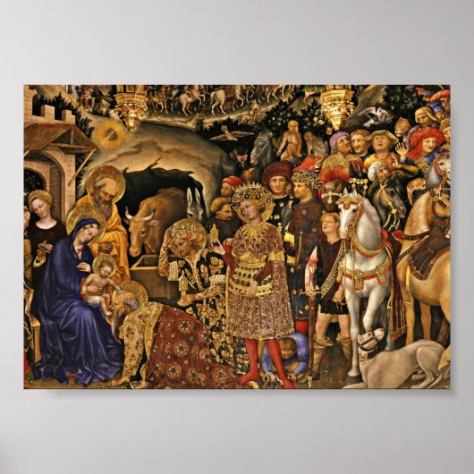 Adorazione dei Magi Poster (Vorne)
