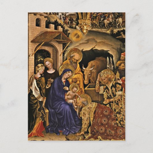 Adorazione dei Magi Postkarte (Vorderseite)