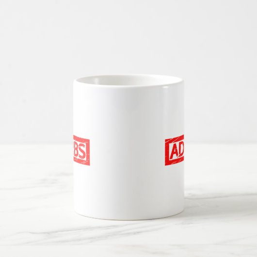 Adorbs Briefmarke Kaffeetasse (Mittel)