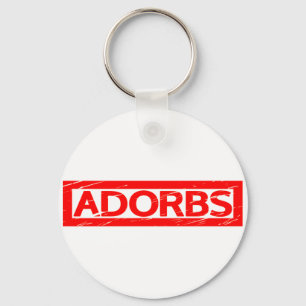 Adorbs Briefmarke Schlüsselanhänger
