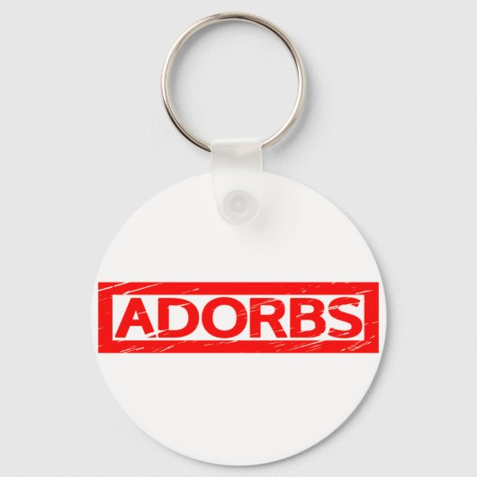 Adorbs Briefmarke Schlüsselanhänger (Vorderseite)