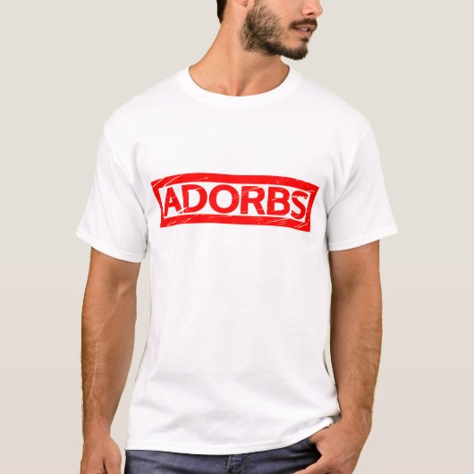 Adorbs Briefmarke T-Shirt (Vorderseite)