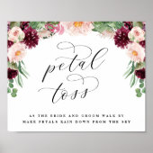 Adore Petal Toss sendet neues Hochzeitszeichen ab Poster (Vorne)