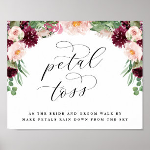Adore Petal Toss sendet neues Hochzeitszeichen ab Poster