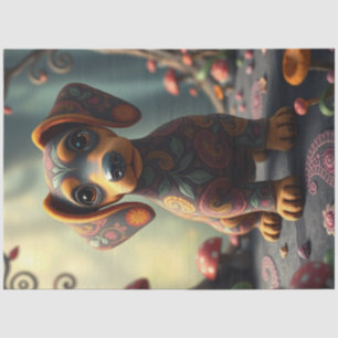 Adorful Colorful Welppy Seidenpapier