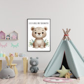 Adorgio Baby Leopard Safari Poster