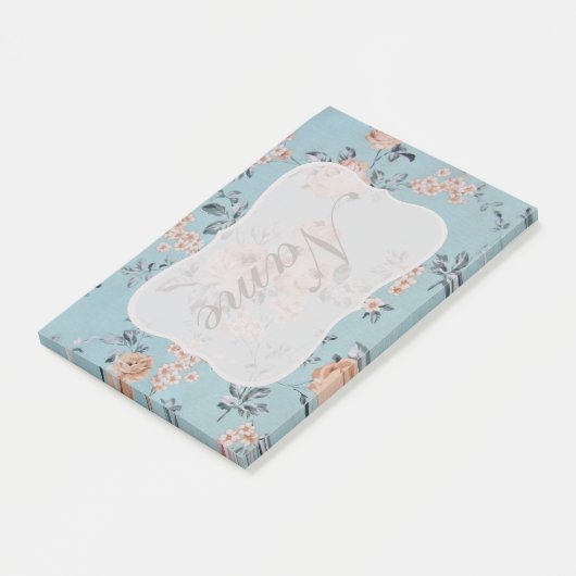 Adoring-Blume - Post-it®-Anmerkungen 4"x6" Post-it Klebezettel (angewinkelt)