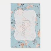 Adoring-Blume - Post-it®-Anmerkungen 4"x6" Post-it Klebezettel (Vorderseite)