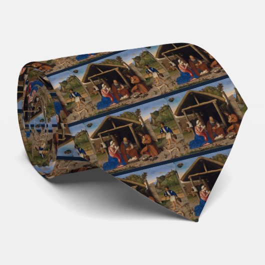 Adoring Shepherds Krawatte (Gerollt)