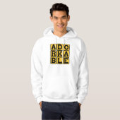 Adorkable, bezaubernder Depp Hoodie (Vorne ganz)