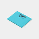 Adorkable - Depp - Nerd - Geek Post-it Klebezettel (angewinkelt)