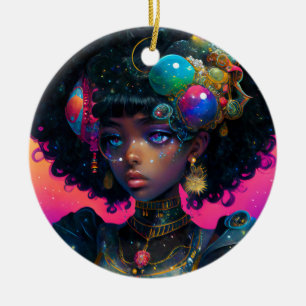 Adorned Knight Keramik Ornament