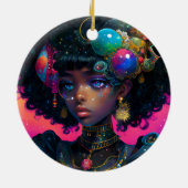 Adorned Knight Keramik Ornament (Hinten)