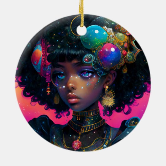 Adorned Knight Keramik Ornament (Hinten)