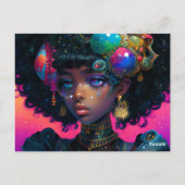 Adorned Knight Postkarte (Rückseite)