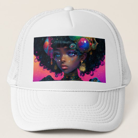 Adorned Knight Truckerkappe (Vorderseite)