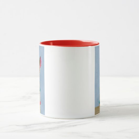 Adorned Llama - Beige Tasse (Zentrum)