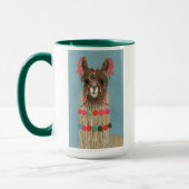 Adorned Llama - Brown Tasse (Links)
