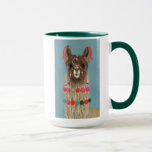 Adorned Llama - Brown Tasse (Rechts)