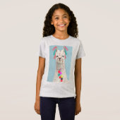Adorned Llama - White T-Shirt (Vorne ganz)