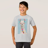 Adorned Llama - White T-Shirt (Vorne ganz)