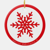 Adorno de cerámica keramik ornament (Hinten)