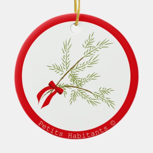 Adorno de cerámica keramik ornament (Vorne)