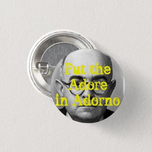 Adorno Knopf Button (Vorne & Hinten)