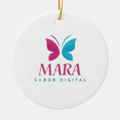Adorno Mara Digital Keramik Ornament (Vorne)