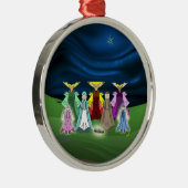 Adorno Nacimiento/Krippe Ornament Aus Metall (Rechts)