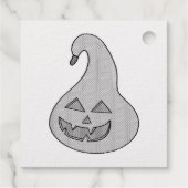 Adorobale Pumpkin Geschenkanhänger (Rückseite)