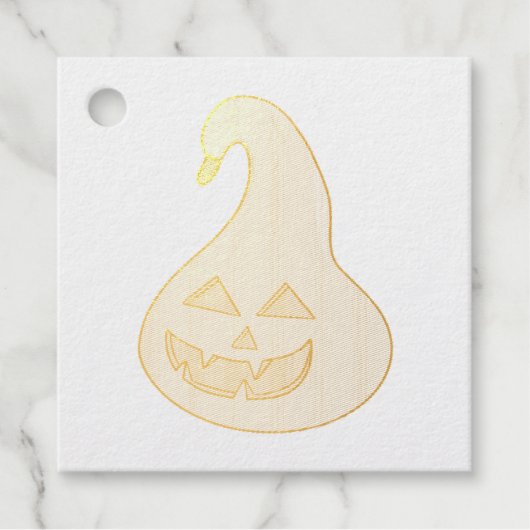 Adorobale Pumpkin Geschenkanhänger (Vorderseite)