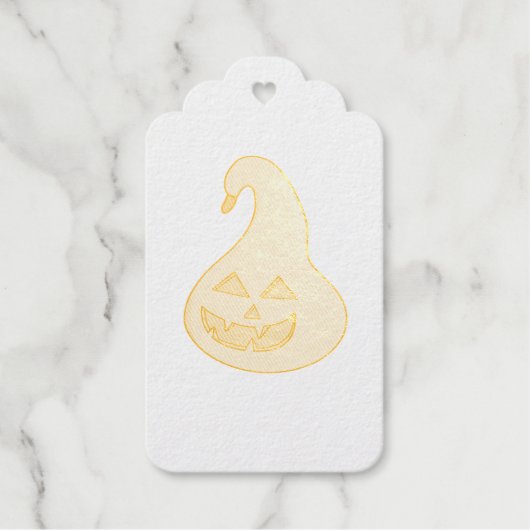 Adorobale Pumpkin Geschenkanhänger (Vorderseite)