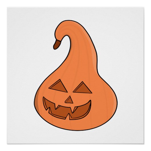 Adorobale Pumpkin Poster (Vorderseite)