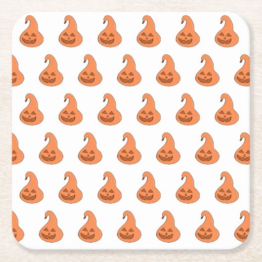 Adorobale Pumpkin Rechteckiger Pappuntersetzer (Vorderseite)