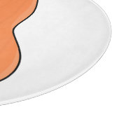 Adorobale Pumpkin Schneidebrett (Ecke)