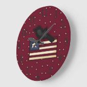 Adortable Ameriana Wall Clock Große Wanduhr (Winkel)