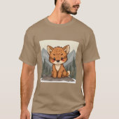 Adortable Animal Lover und Niedlicher T - Shirt (Vorderseite)