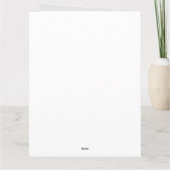 Adortable Artic Foxes Holiday Card XL Karte (Rückseite)