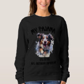 Adortable Australian Shepherd - Dog Design for Pet Sweatshirt (Vorderseite)