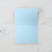 Adortable Baby Boy Party Einladung (Innenseite)