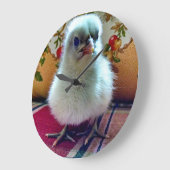 Adortable Baby Chick Wall Uhr (Winkel)