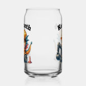 Adortable Baby Dragon für Mini-Bagger Dosenglas (Links)