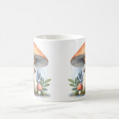 Adortable Baby Elche unter Pilzschirm Kaffeetasse (Mittel)