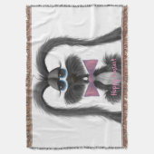 Adortable Bunny Rabbit Decke (Vorderseite Vertikal)